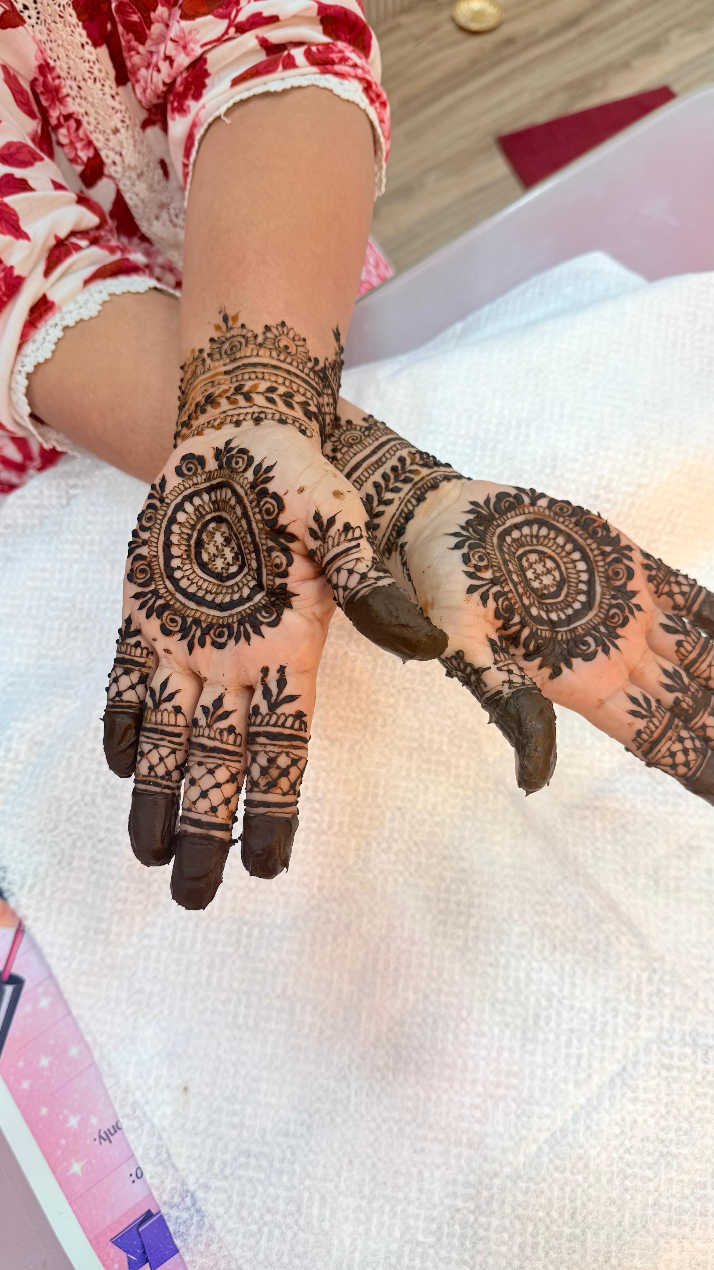 Heritage Bridal Henna & Wrist Cuffs